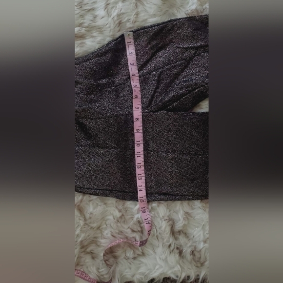 H&M Rose Gold Glitters High Waist Pant 🌴 - Picture 2 of 7